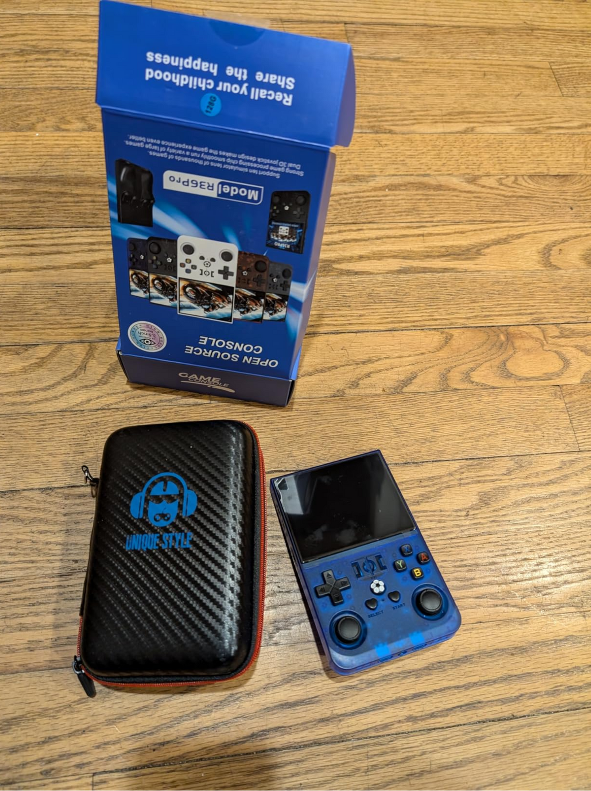 BOLT Retro Adventure Handheld Gaming Console™ R36Pro Includes: