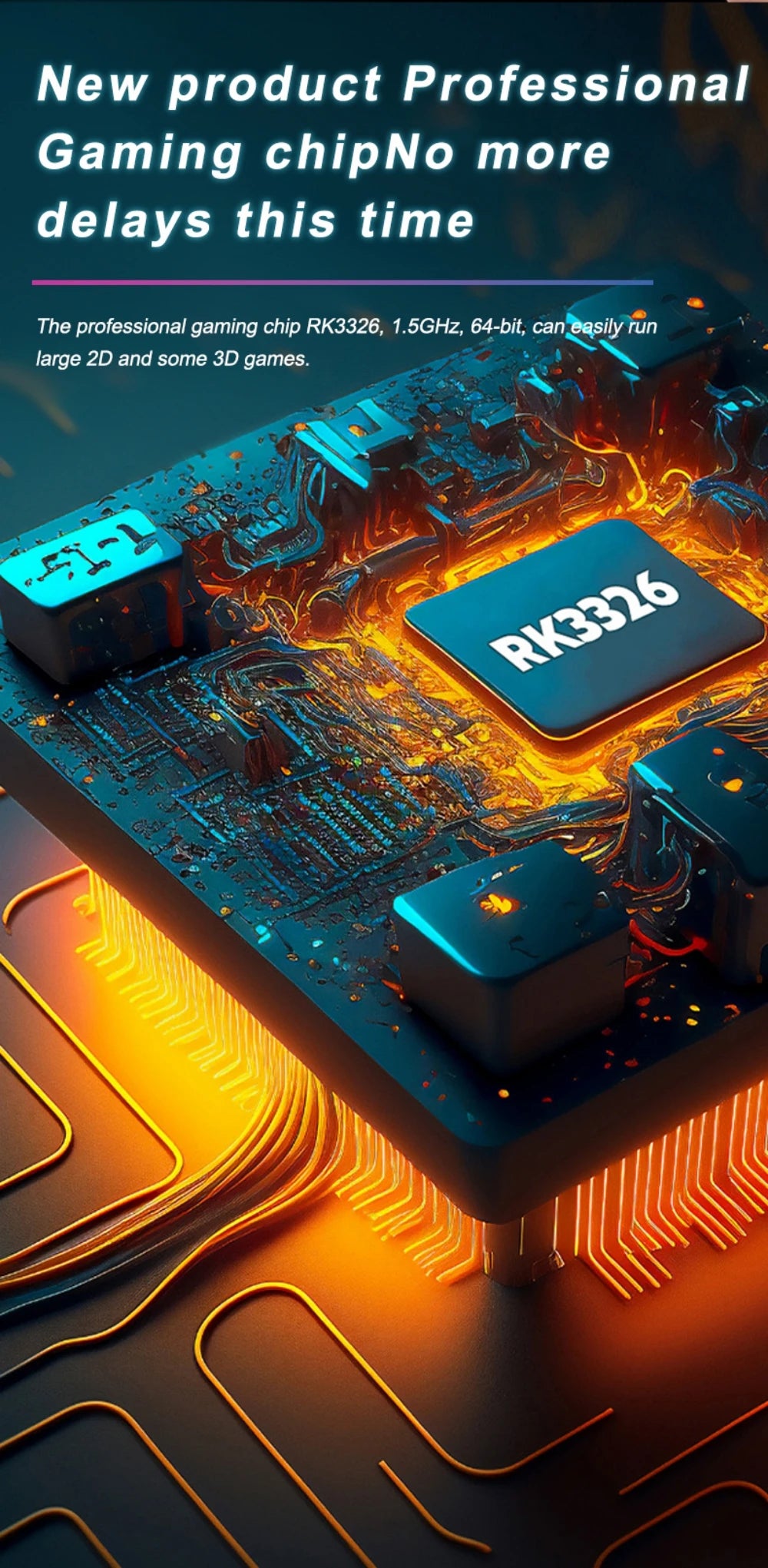 Retro Adventure Handheld Gaming Console™